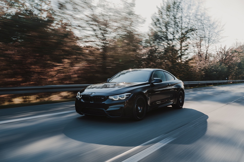 Houston Certified Pre-owned BMW Car on Road