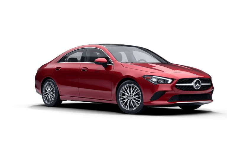 2022 Mercedes-Benz CLA Coupe Patagonia Red Metallic